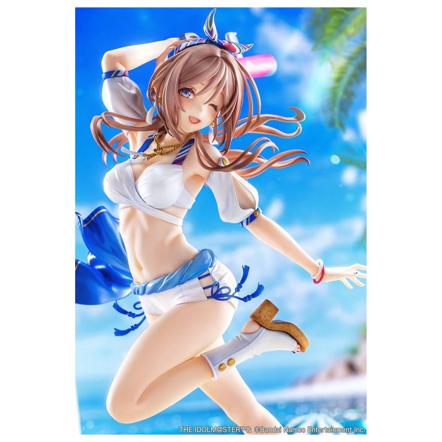 The Idolmaster Gakuen PVC figúrka 1/7 Himesaki Rinami Kimi to Semi Blue Ver. With Bonus 27 cm produktová fotografia