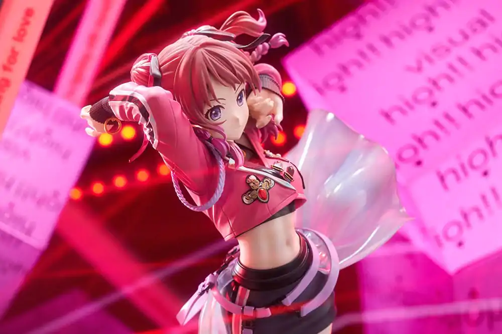 The Idolmaster Gakuen PVC Socha 1/7 Saki Hanami Fighting My Way 24 cm produktová fotografia