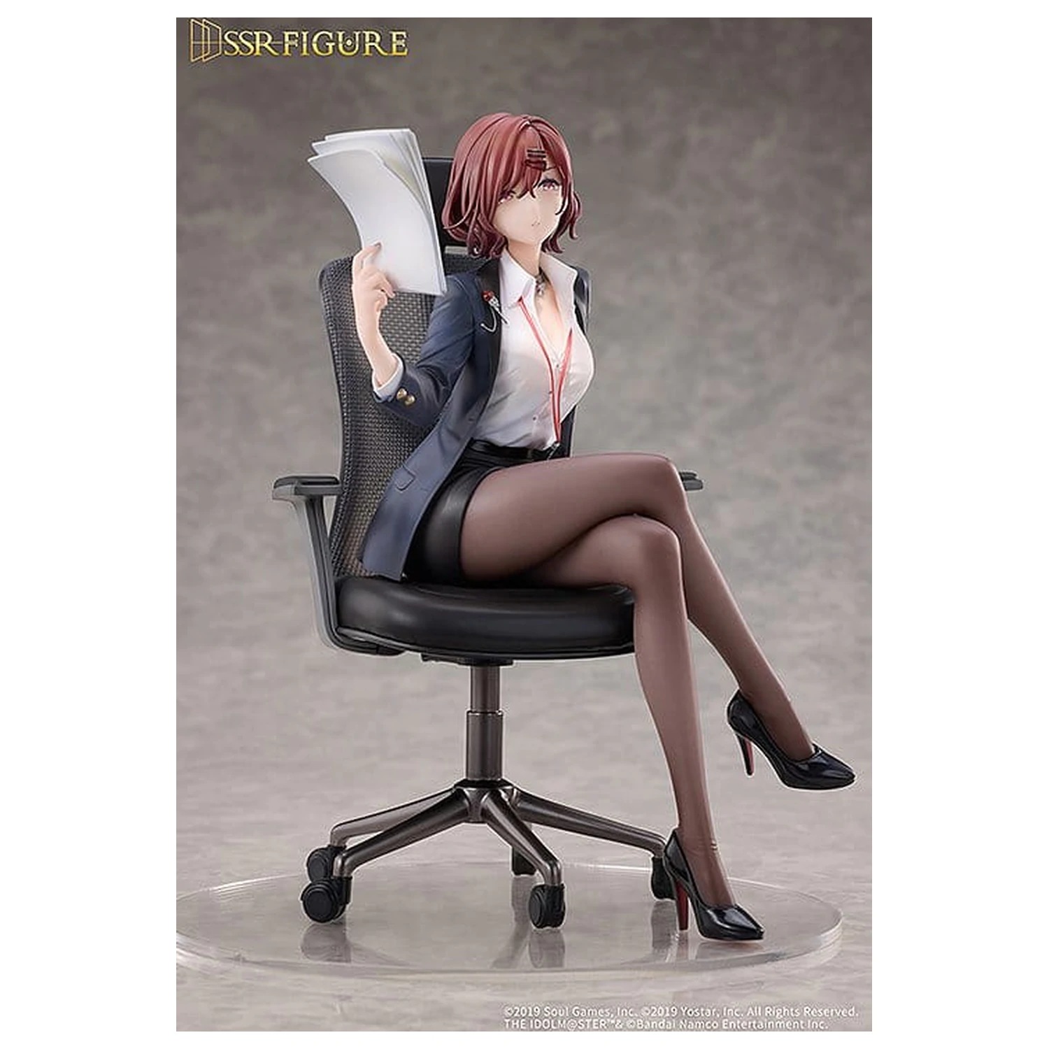 The Idolmaster Shiny Colors x Mahjong Soul PVC Figúrka 1/7 Madoka Higuchi Effortless Work Ver. 21 cm produktová fotografia