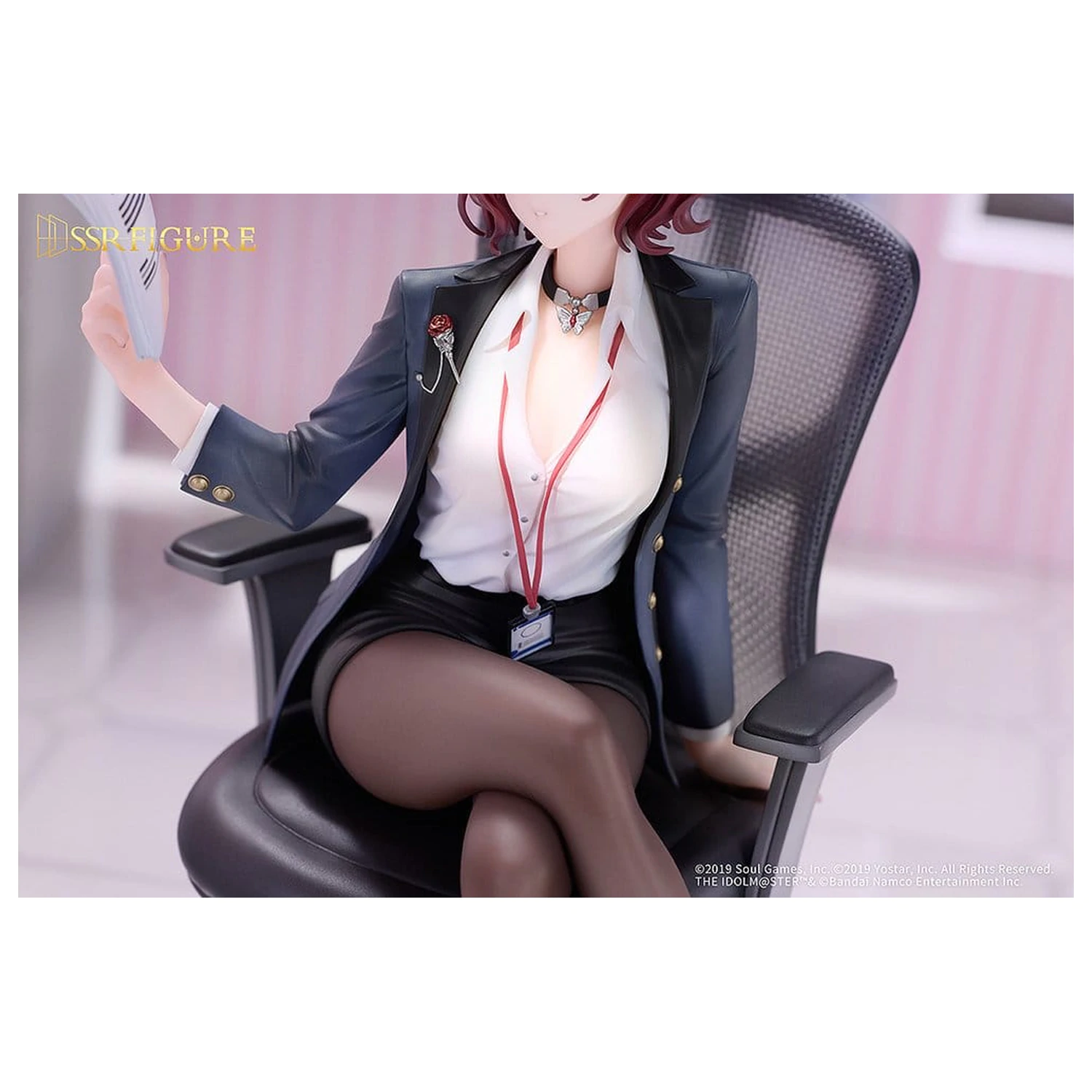 The Idolmaster Shiny Colors x Mahjong Soul PVC Figúrka 1/7 Madoka Higuchi Effortless Work Ver. 21 cm produktová fotografia