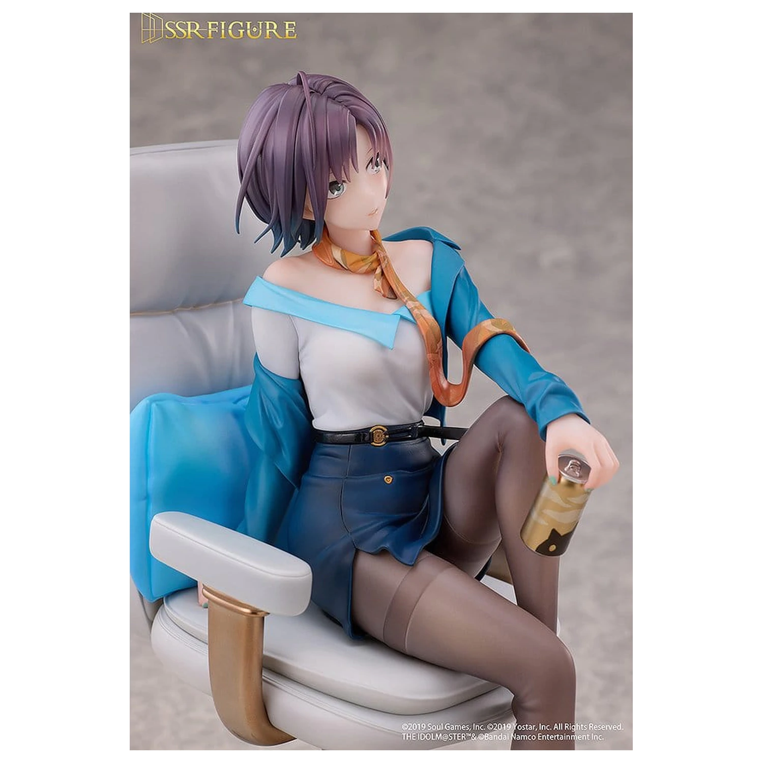 The Idolmaster: Shiny Colors x Mahjong Soul PVC Figúrka 1/7 Toru Asakura Effortless Work Ver. 21 cm produktová fotografia
