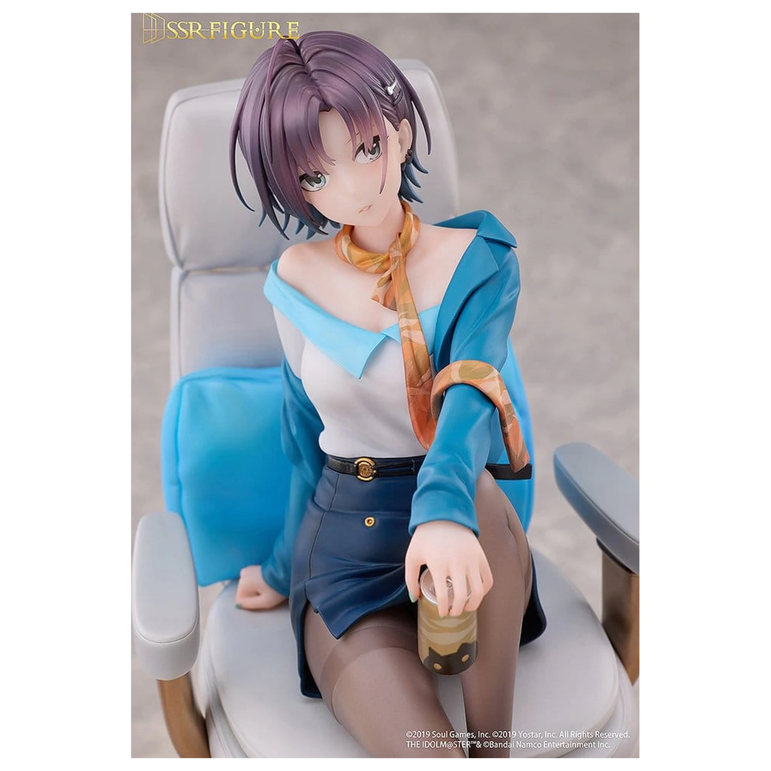 The Idolmaster: Shiny Colors x Mahjong Soul PVC Figúrka 1/7 Toru Asakura Effortless Work Ver. 21 cm produktová fotografia