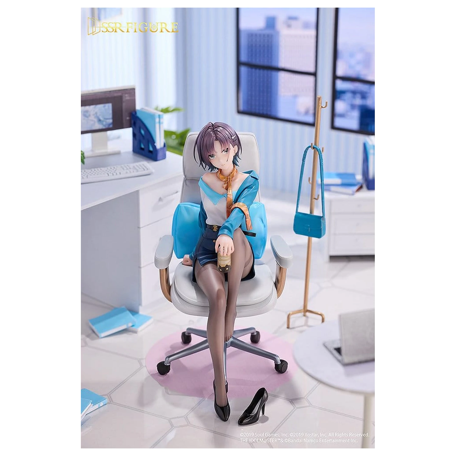 The Idolmaster: Shiny Colors x Mahjong Soul PVC Figúrka 1/7 Toru Asakura Effortless Work Ver. 21 cm produktová fotografia