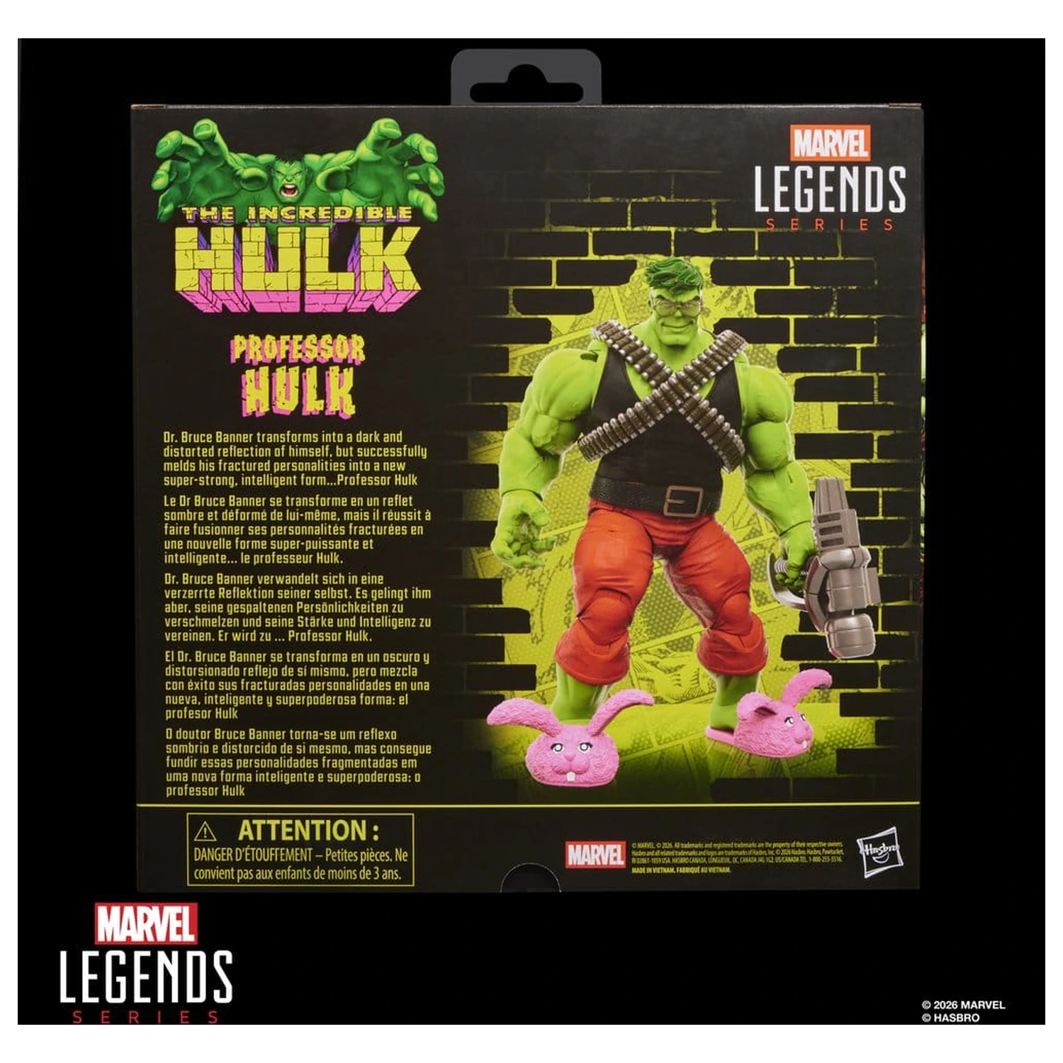 The Incredible Hulk Marvel Legends Akčná figúrka Professor Hulk 15 cm produktová fotografia