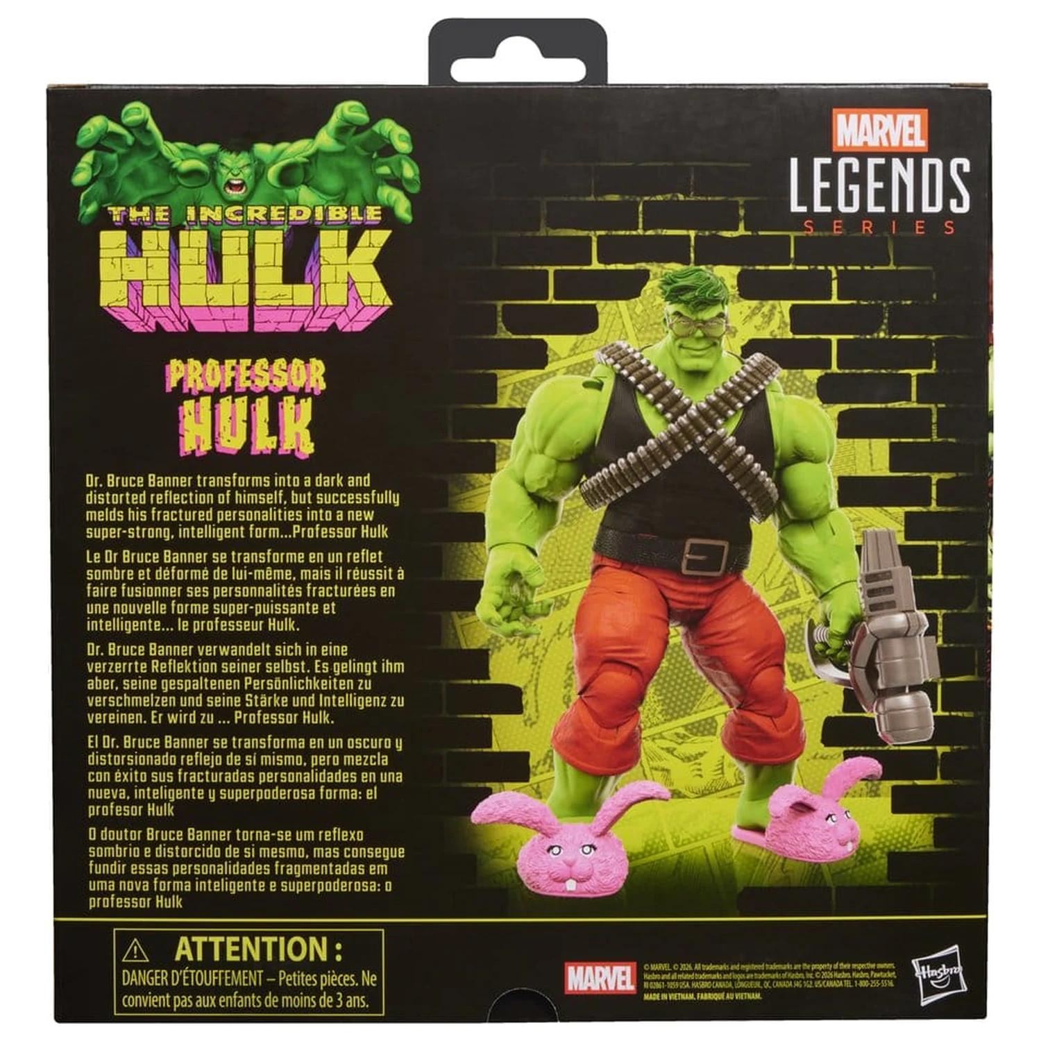The Incredible Hulk Marvel Legends Akčná figúrka Professor Hulk 15 cm produktová fotografia