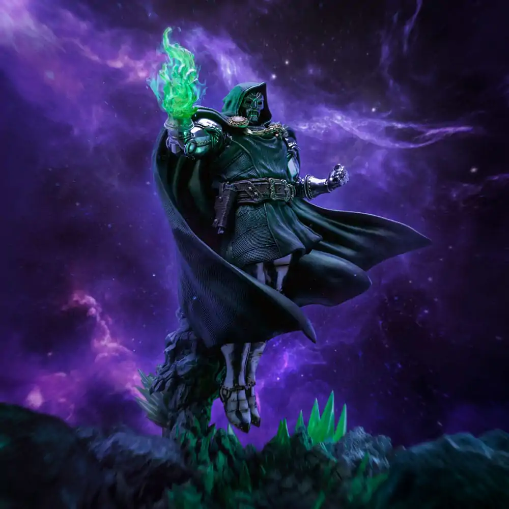 The Infinity Gauntlet Marvel Legends Diorama Socha 1/10 Doctor Doom Deluxe Edition 42 cm produktová fotografia