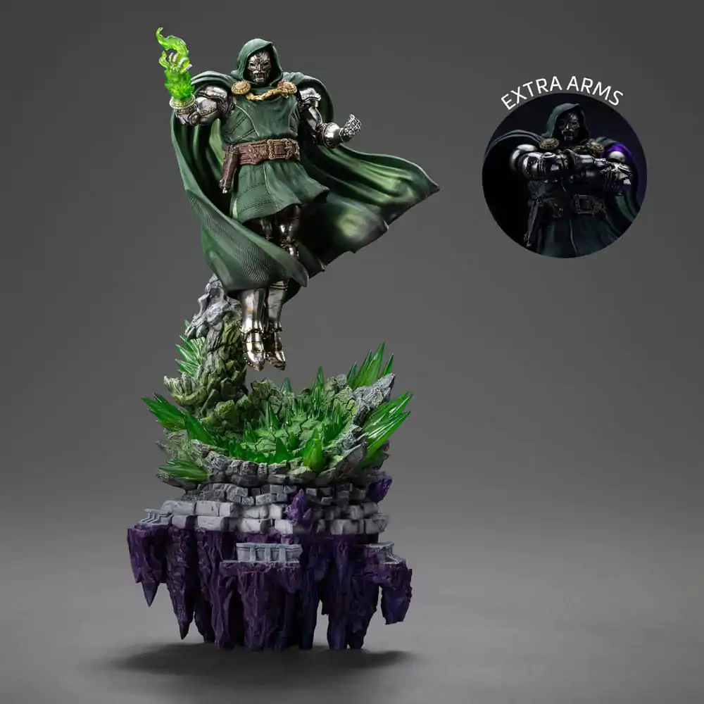 The Infinity Gauntlet Marvel Legends Diorama Socha 1/10 Doctor Doom Deluxe Edition 42 cm produktová fotografia