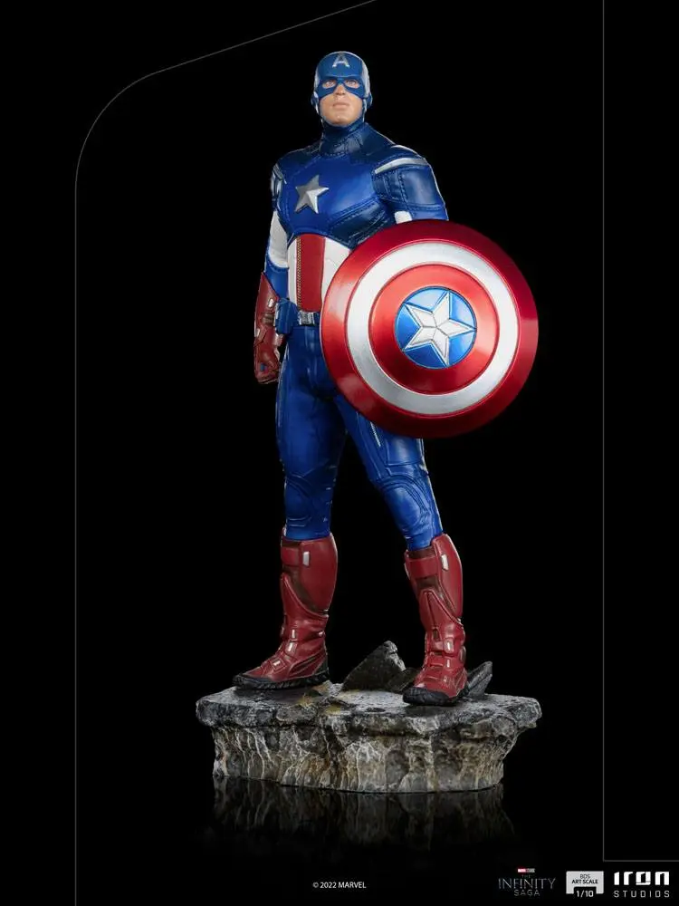 The Infinity Saga BDS Art Scale Socha 1/10 Captain America Battle of NY 23 cm produktová fotografia