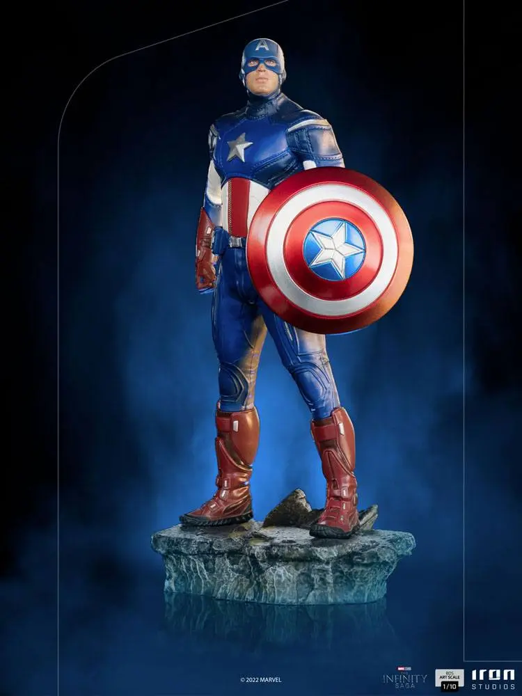 The Infinity Saga BDS Art Scale Socha 1/10 Captain America Battle of NY 23 cm produktová fotografia