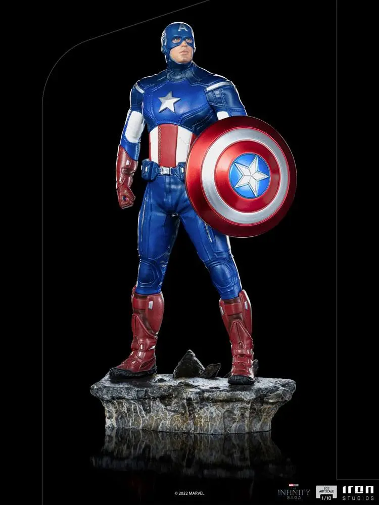The Infinity Saga BDS Art Scale Socha 1/10 Captain America Battle of NY 23 cm produktová fotografia