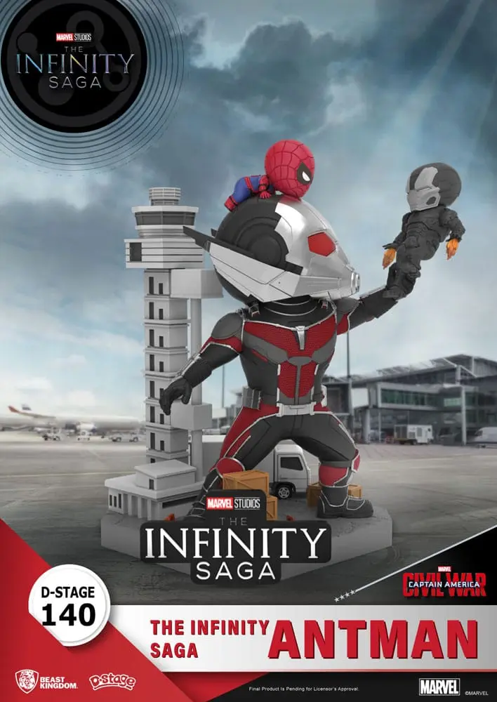 The Infinity Saga D-Stage PVC Dioráma Antman 14 cm produktová fotografia