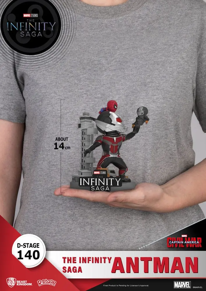 The Infinity Saga D-Stage PVC Dioráma Antman 14 cm produktová fotografia