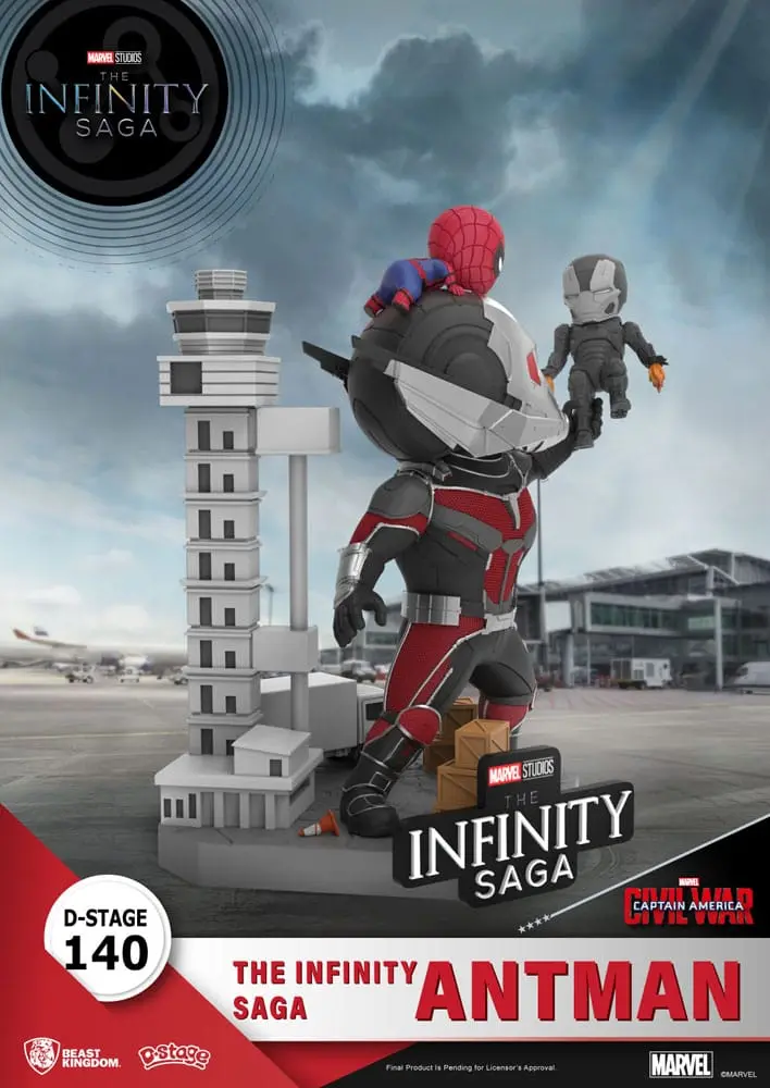 The Infinity Saga D-Stage PVC Dioráma Antman 14 cm produktová fotografia