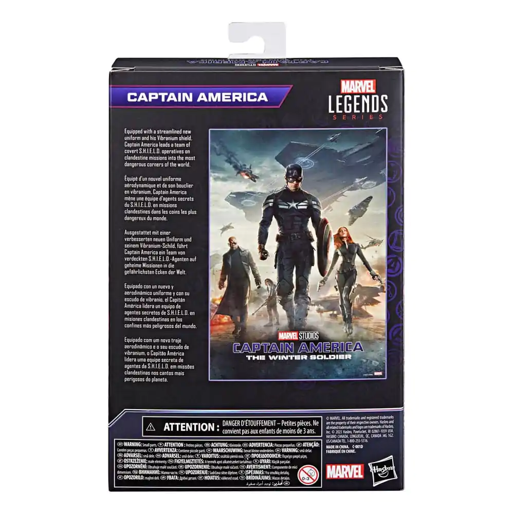 The Infinity Saga Marvel Legends Akčná Figúrka Captain America (Captain America: The Winter Soldier) 15 cm produktová fotografia