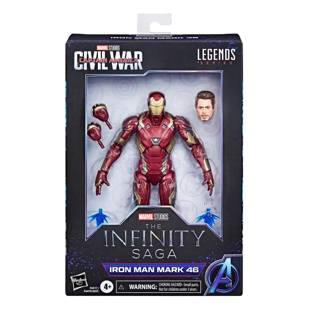 The Infinity Saga Marvel Legends Akčná figúrka Iron Man Mark 46 (Captain America: Civil War) 15 cm produktová fotografia