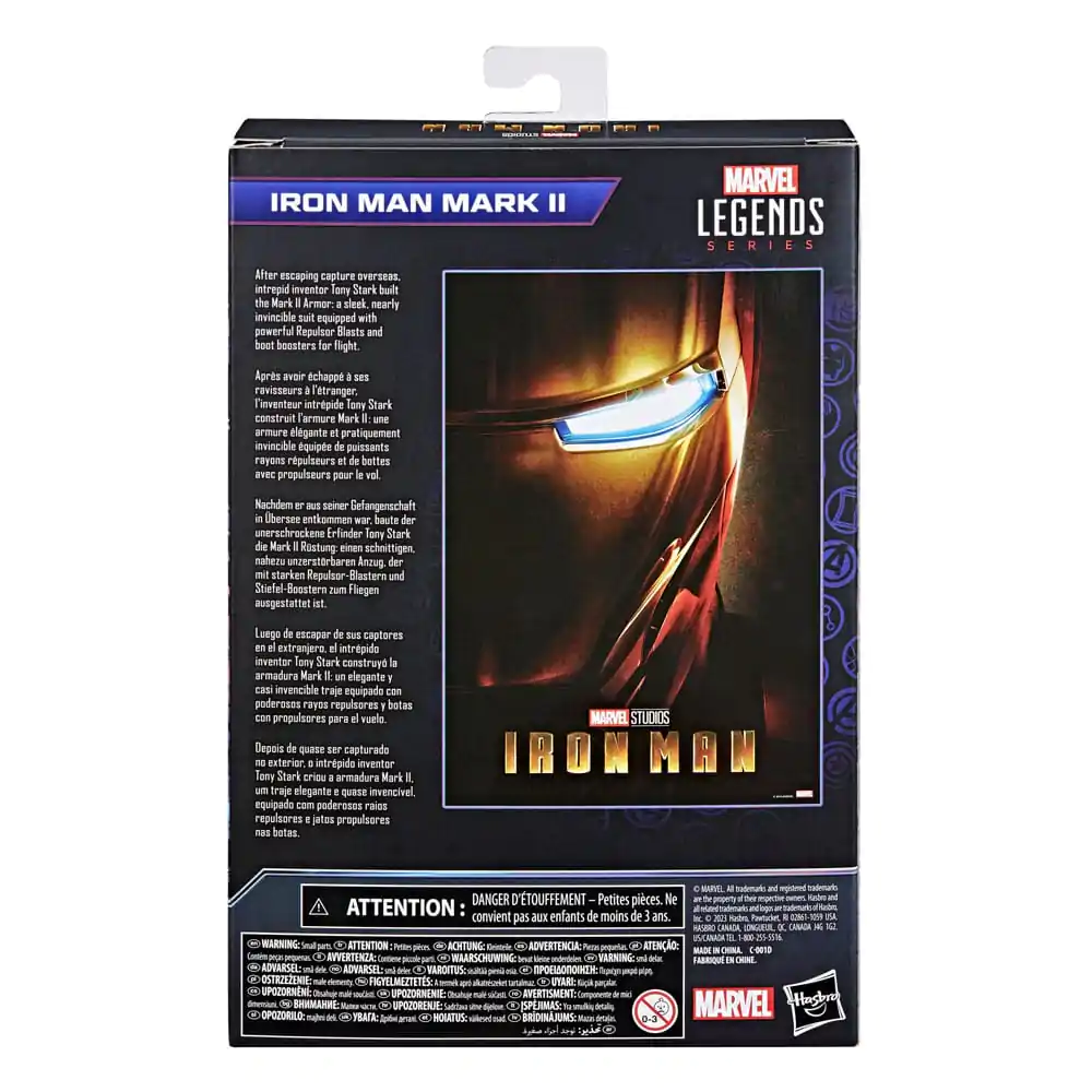The Infinity Saga Marvel Legends akčná figúrka Iron Man Mark II (Iron Man) 15 cm produktová fotografia