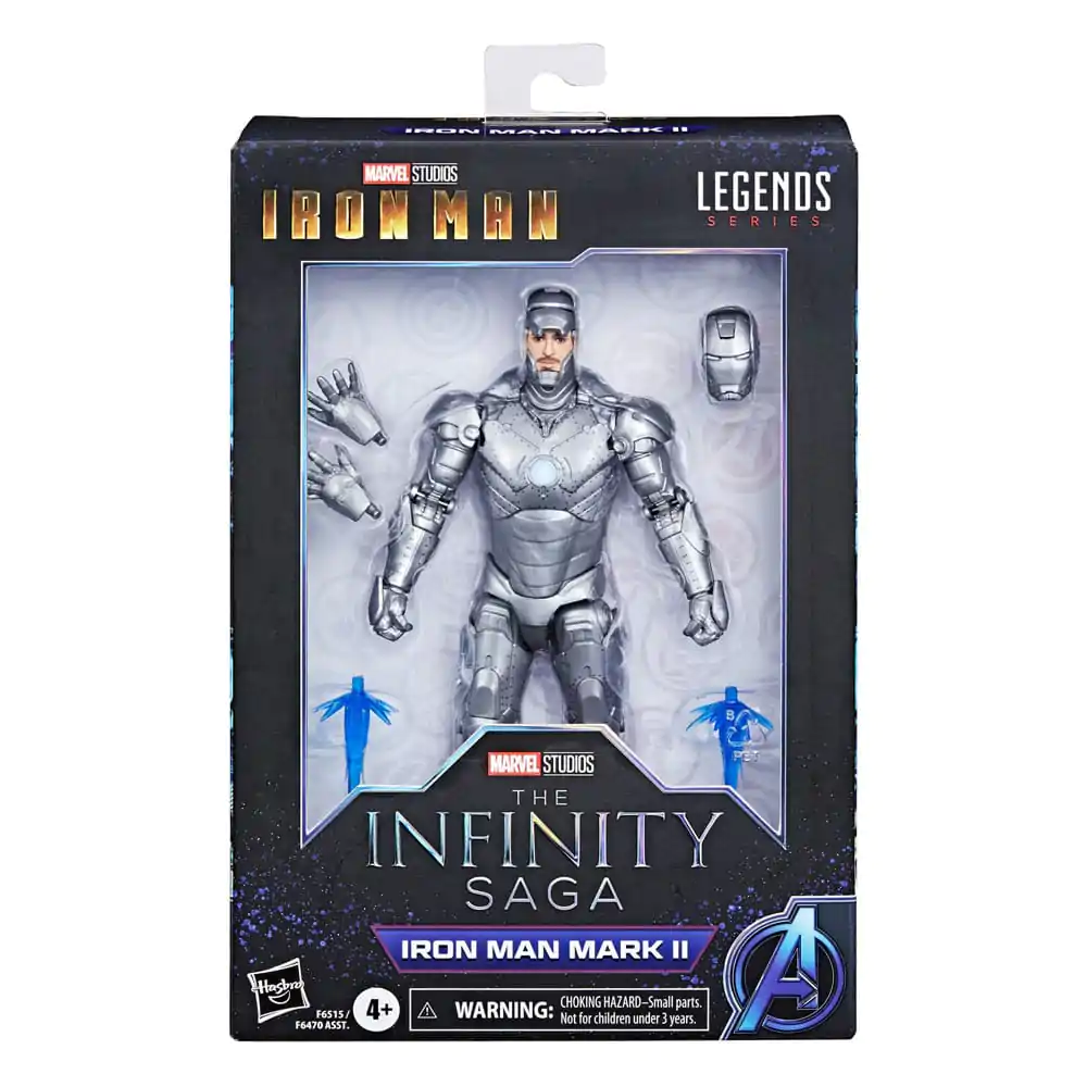 The Infinity Saga Marvel Legends akčná figúrka Iron Man Mark II (Iron Man) 15 cm produktová fotografia