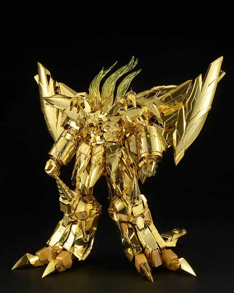 The King of Braves GaoGaiGar Amakunitech Plastic Model Kit Genesic Gaogaigar The Golden Destroyer 18 cm produktová fotografia