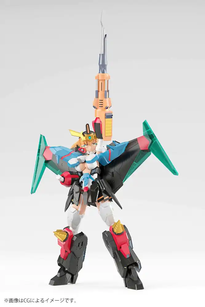 The King of Braves GaoGaiGar Cross Frame Girl Plastic Model Kit Star Gaofighgar 19 cm termékfotó