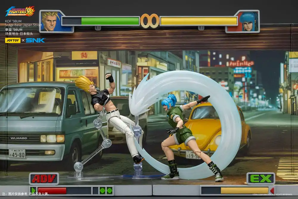 The King Of Fighters '98 Diorama Scénická Základňa Japonská Ulica produktová fotografia