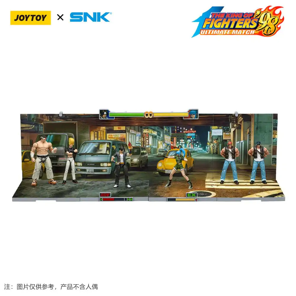 The King Of Fighters '98 Diorama Scénická Základňa Japonská Ulica produktová fotografia
