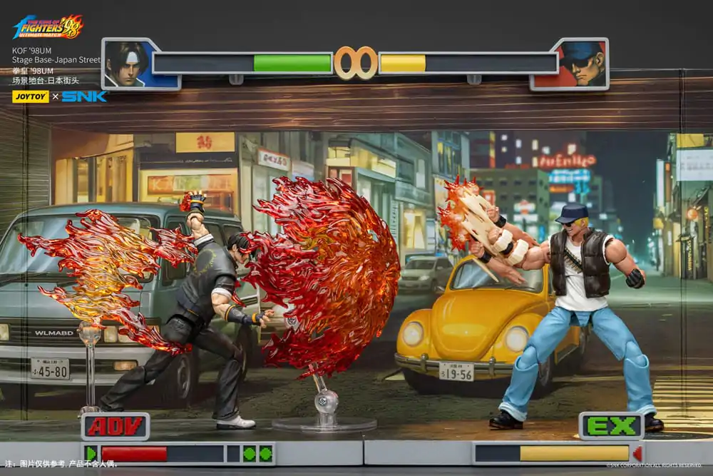 The King Of Fighters '98 Diorama Scénická Základňa Japonská Ulica produktová fotografia