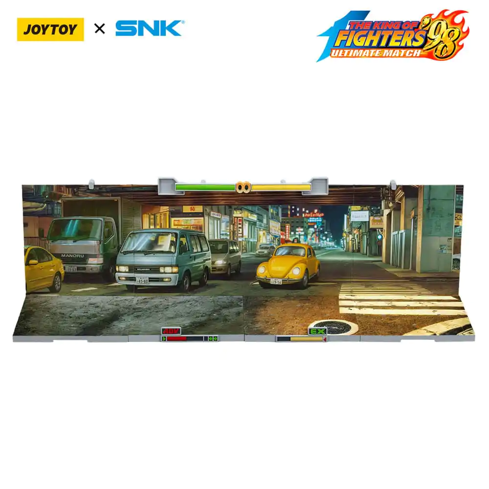 The King Of Fighters '98 Diorama Scénická Základňa Japonská Ulica produktová fotografia