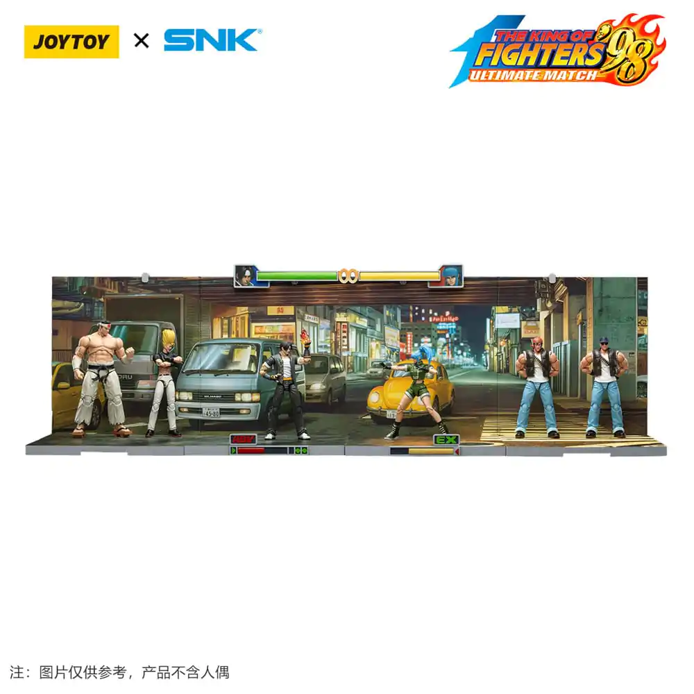 The King Of Fighters '98 Diorama Scénická Základňa Japonská Ulica produktová fotografia