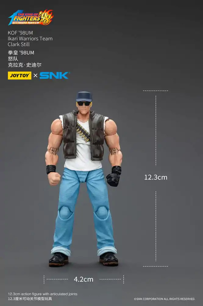 The King Of Fighters '98 Akčná figúrka Hero Team Clark Still 12 cm produktová fotografia