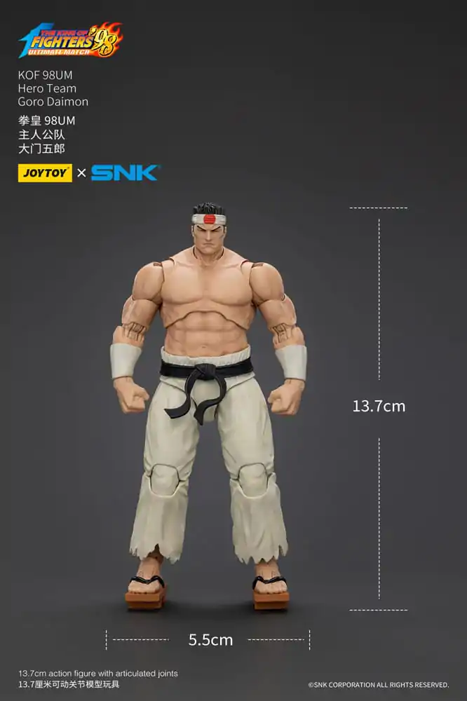 The King Of Fighters '98 Akčná figúrka Hero Team Goro Daimon 12 cm produktová fotografia