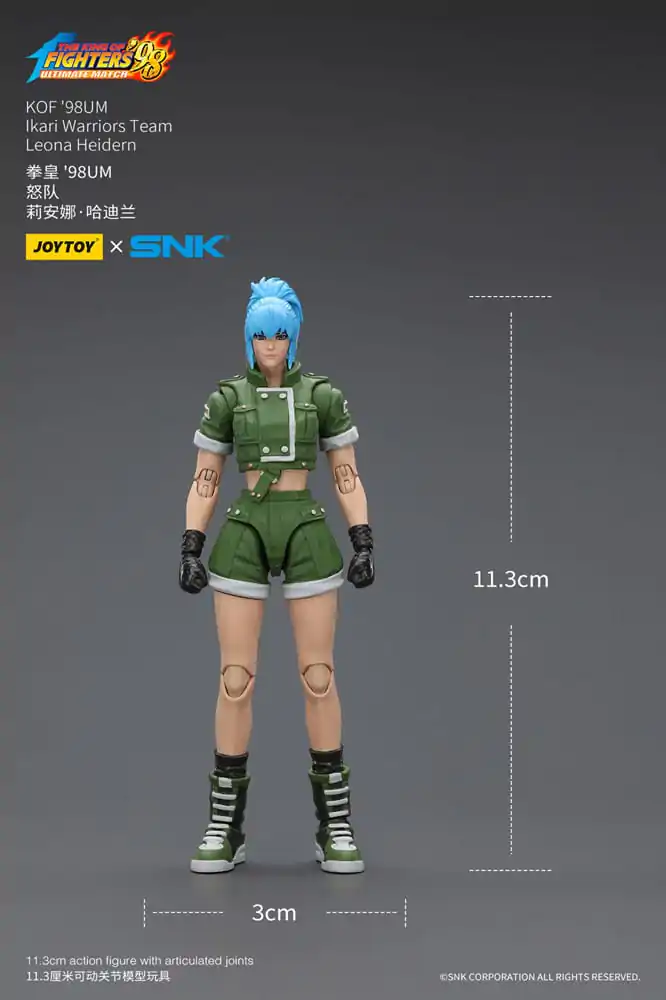 The King Of Fighters '98 Akčná figúrka Hero Team Leona Heidern 11 cm produktová fotografia