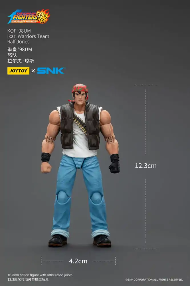 The King Of Fighters '98 akčná figúrka Hero Team Ralf Jones 12 cm produktová fotografia