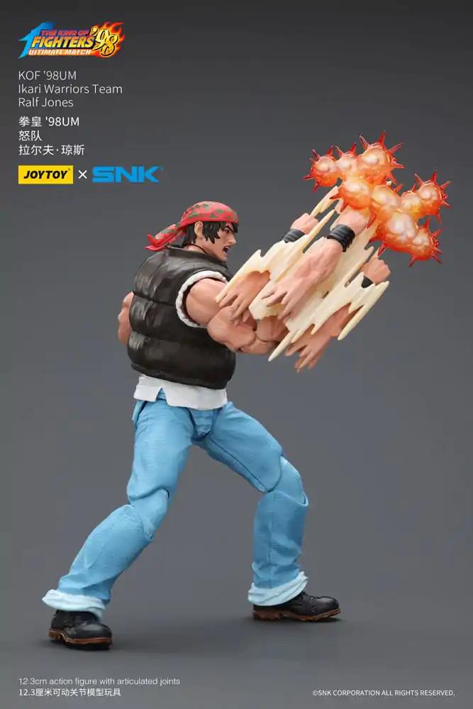 The King Of Fighters '98 akčná figúrka Hero Team Ralf Jones 12 cm produktová fotografia