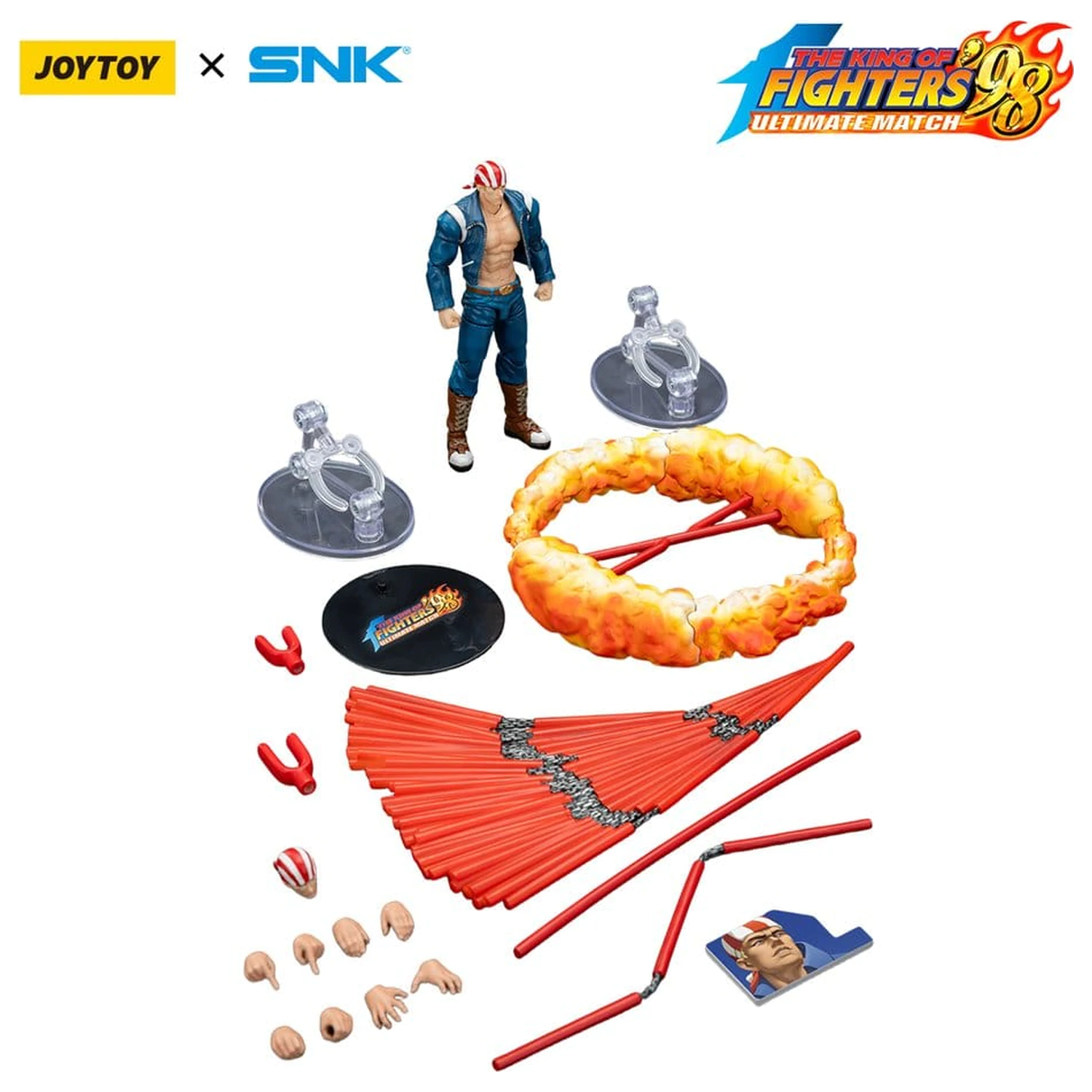 The King of Fighters '98 Ultimate Match akčná figúrka Billy Kane 12 cm produktová fotografia