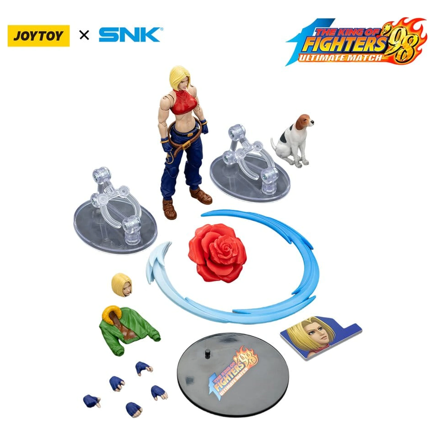 The King of Fighters '98 Ultimate Match Action Figure Blue Mary 11 cm produktová fotografia