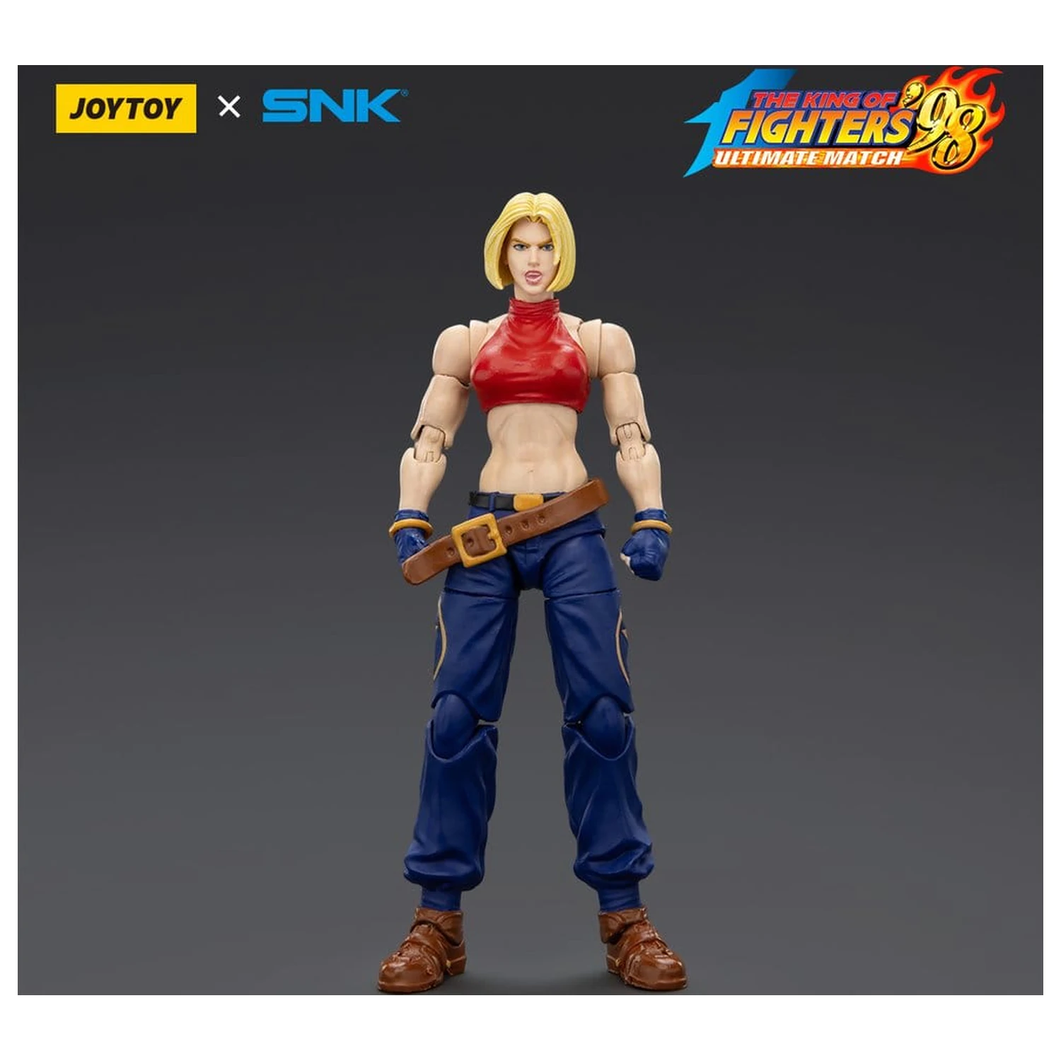 The King of Fighters '98 Ultimate Match Action Figure Blue Mary 11 cm produktová fotografia
