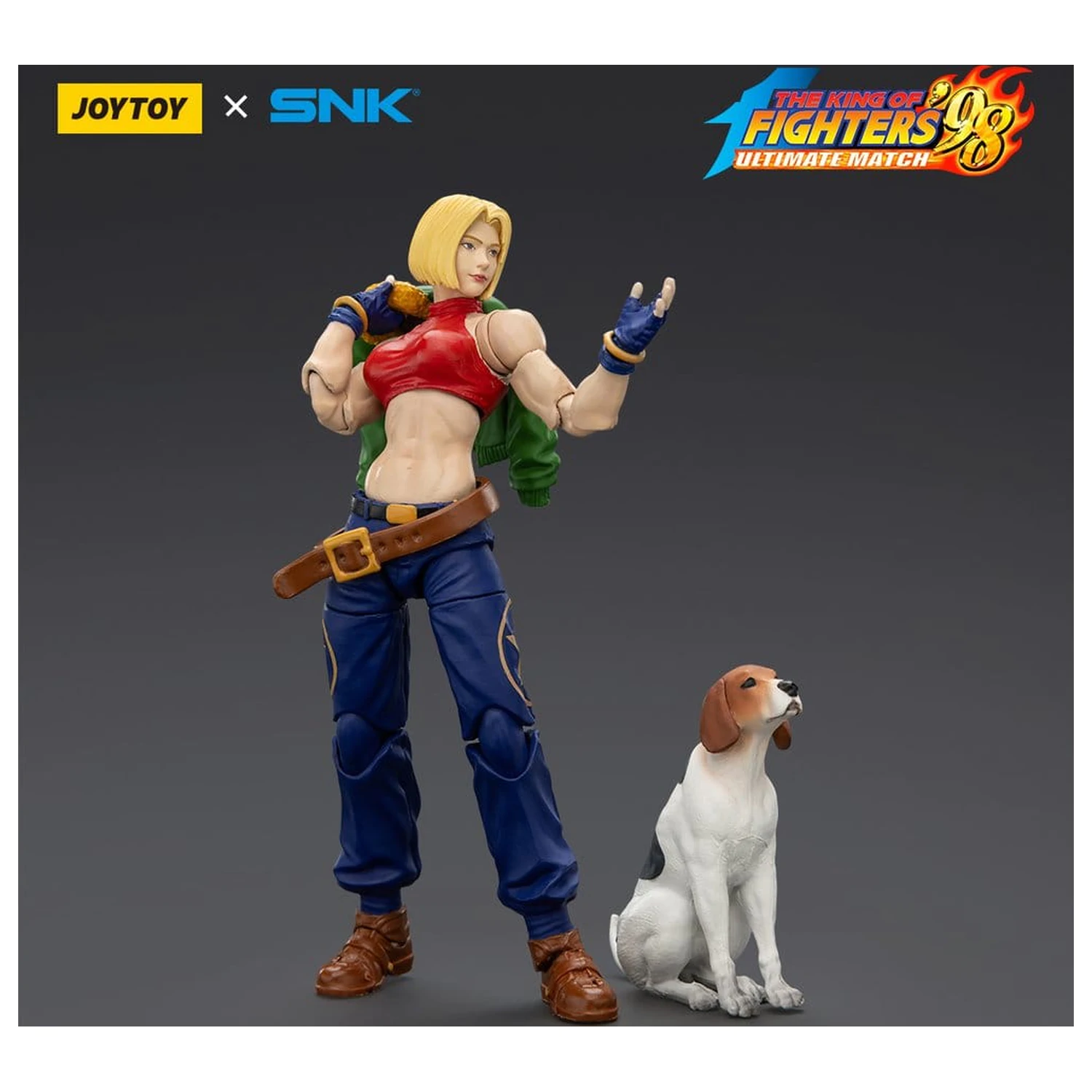 The King of Fighters '98 Ultimate Match Action Figure Blue Mary 11 cm produktová fotografia