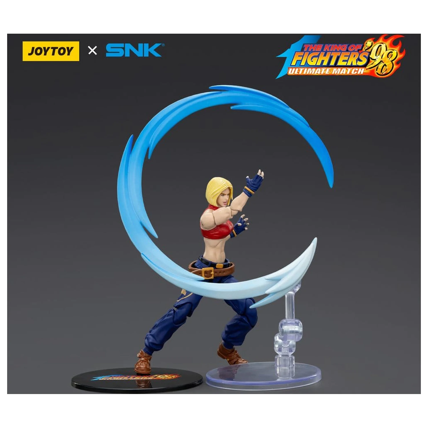 The King of Fighters '98 Ultimate Match Action Figure Blue Mary 11 cm produktová fotografia