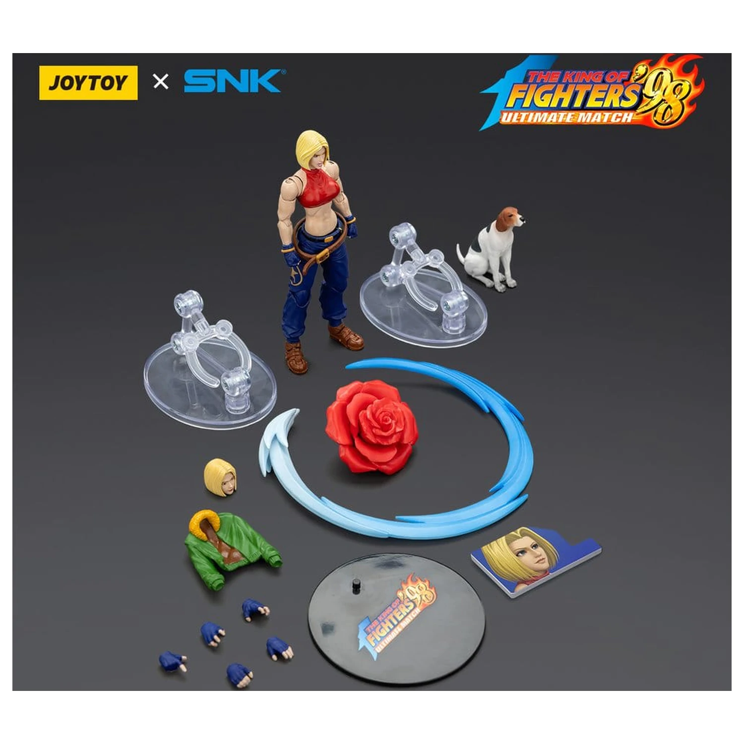 The King of Fighters '98 Ultimate Match Action Figure Blue Mary 11 cm produktová fotografia