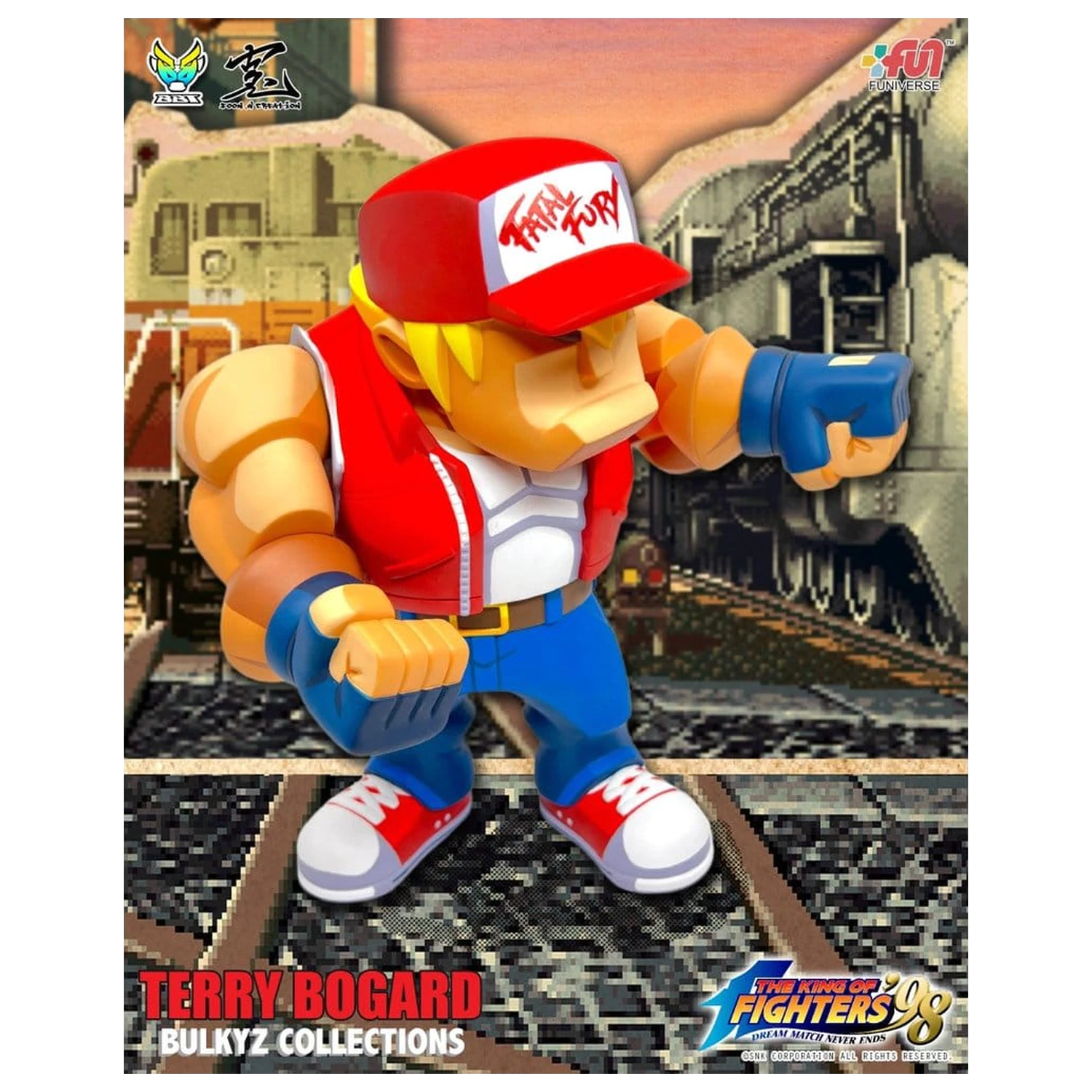 The King of Fighters Bulkyz Vinylová figúrka Terry Bogard 30 cm produktová fotografia