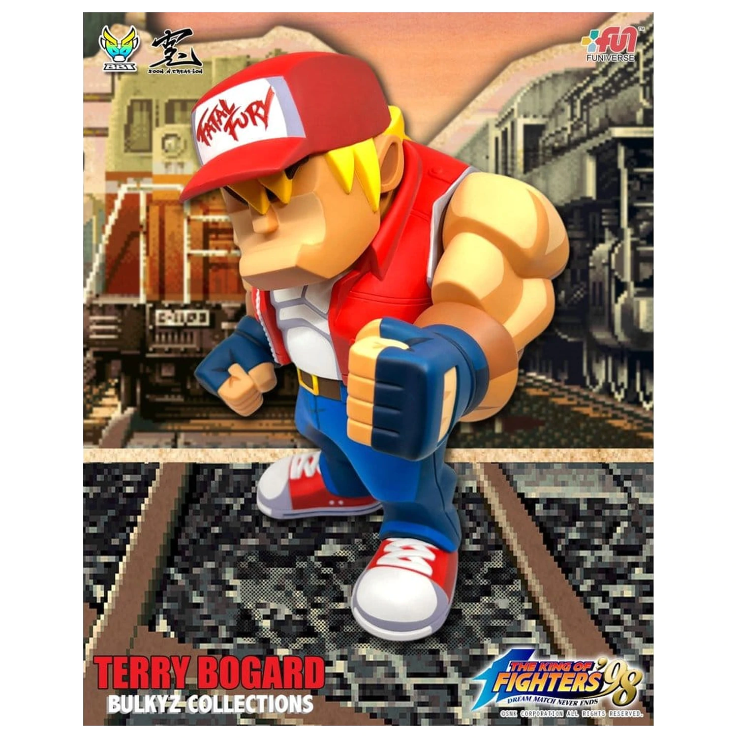 The King of Fighters Bulkyz Vinylová figúrka Terry Bogard 30 cm produktová fotografia