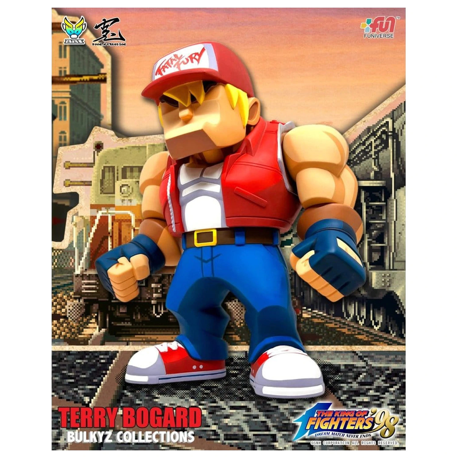 The King of Fighters Bulkyz Vinylová figúrka Terry Bogard 30 cm produktová fotografia