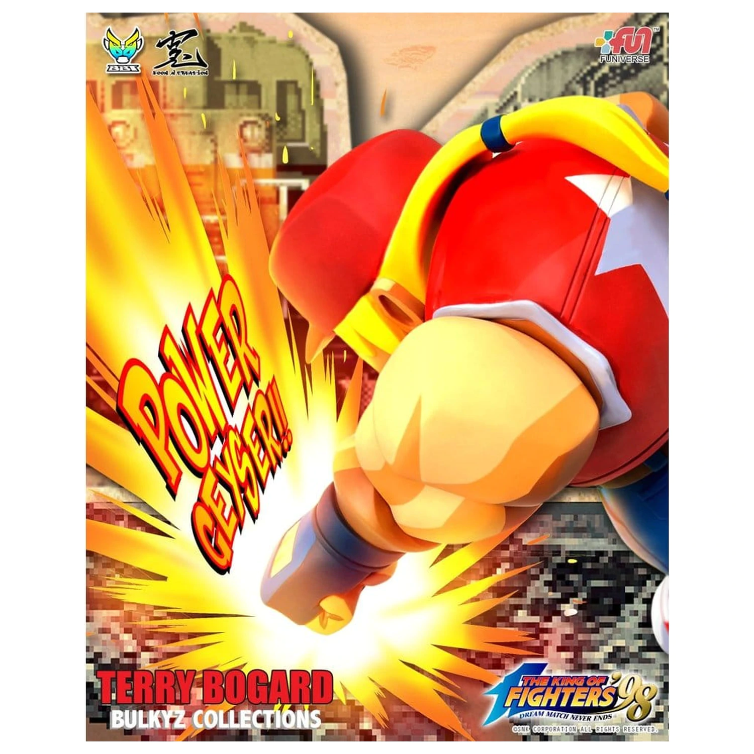 The King of Fighters Bulkyz Vinylová figúrka Terry Bogard 30 cm produktová fotografia