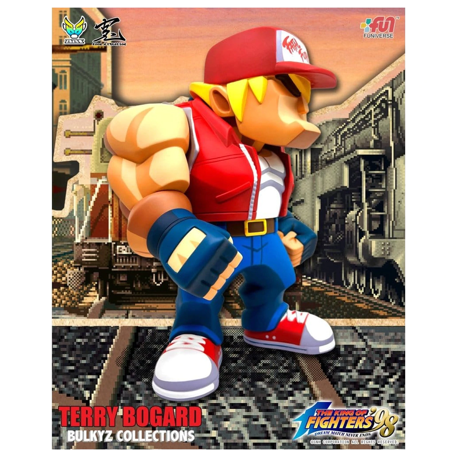 The King of Fighters Bulkyz Vinylová figúrka Terry Bogard 30 cm produktová fotografia