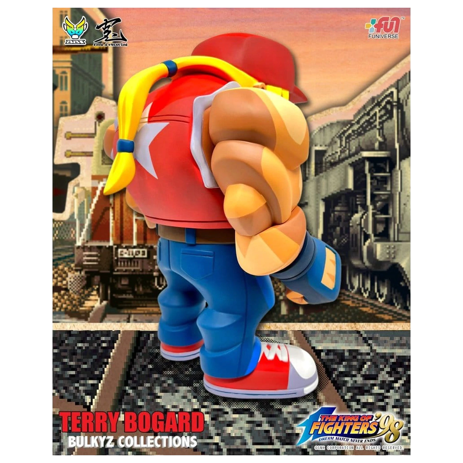 The King of Fighters Bulkyz Vinylová figúrka Terry Bogard 30 cm produktová fotografia