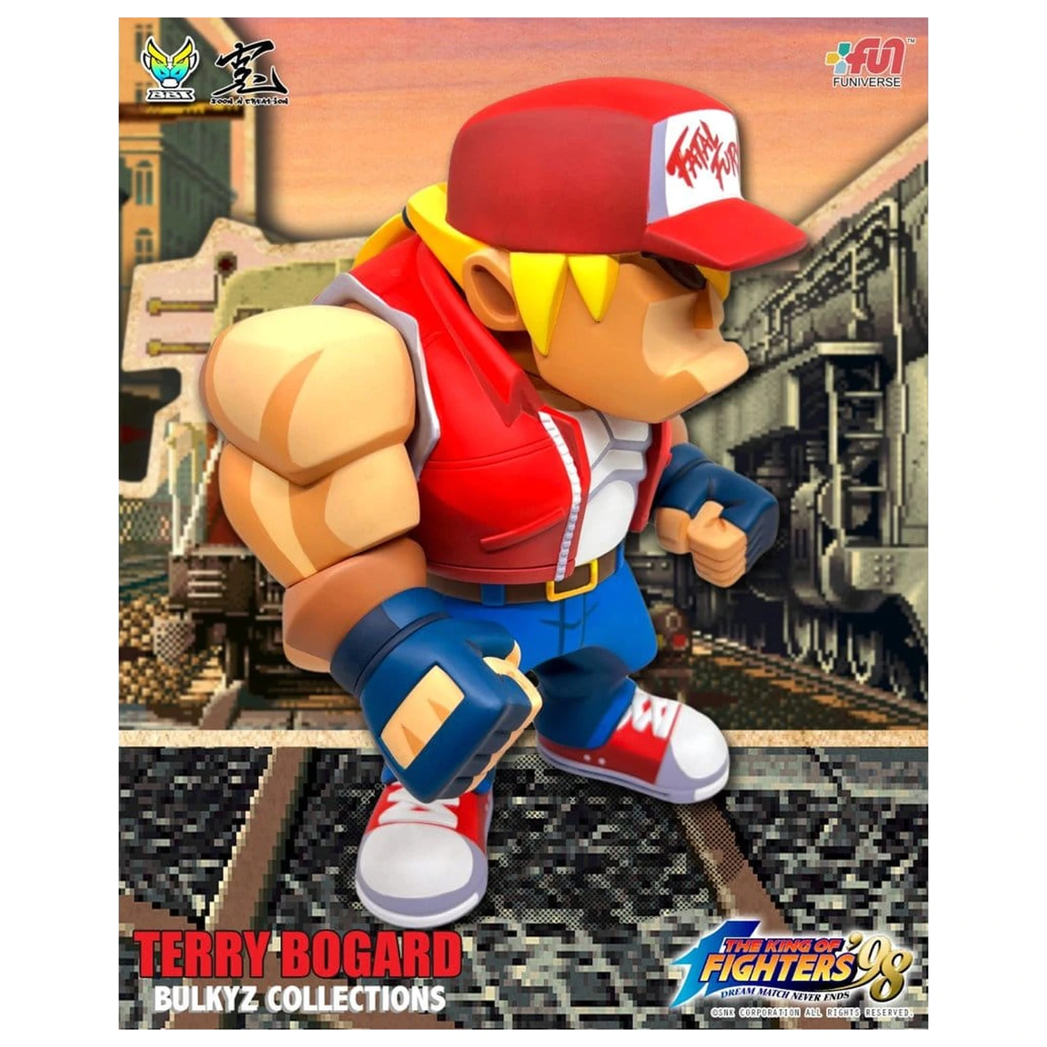 The King of Fighters Bulkyz Vinylová figúrka Terry Bogard 30 cm produktová fotografia