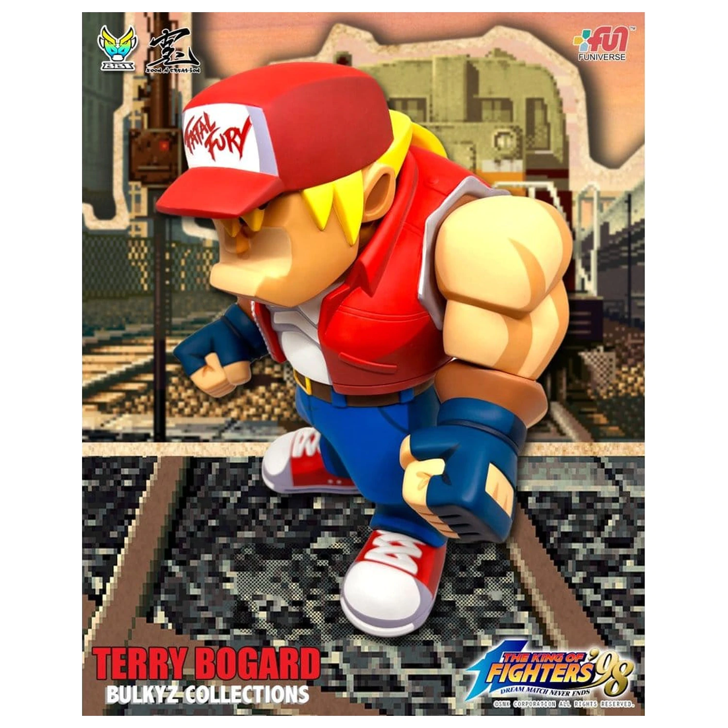 The King of Fighters Bulkyz Vinylová figúrka Terry Bogard 30 cm produktová fotografia