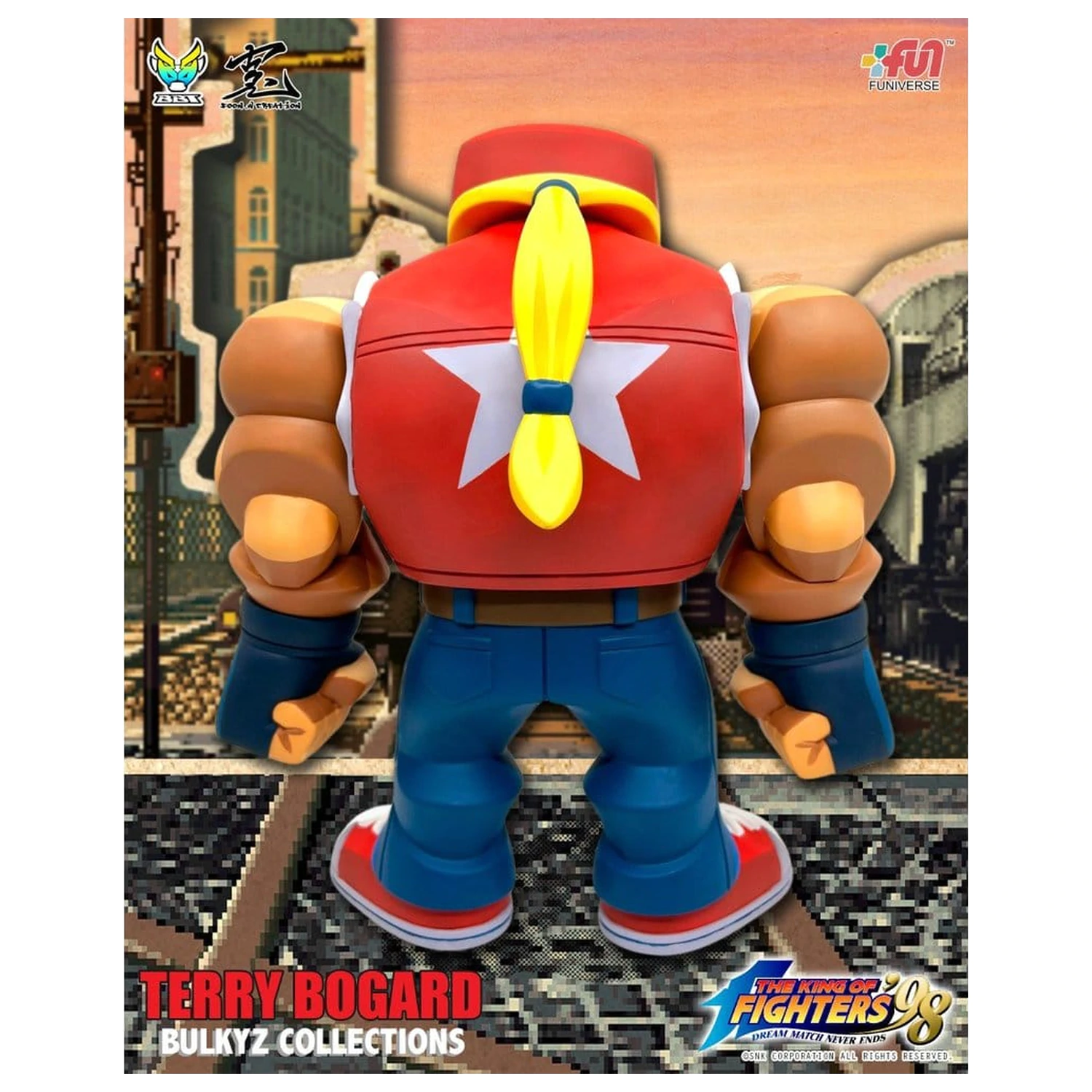 The King of Fighters Bulkyz Vinylová figúrka Terry Bogard 30 cm produktová fotografia
