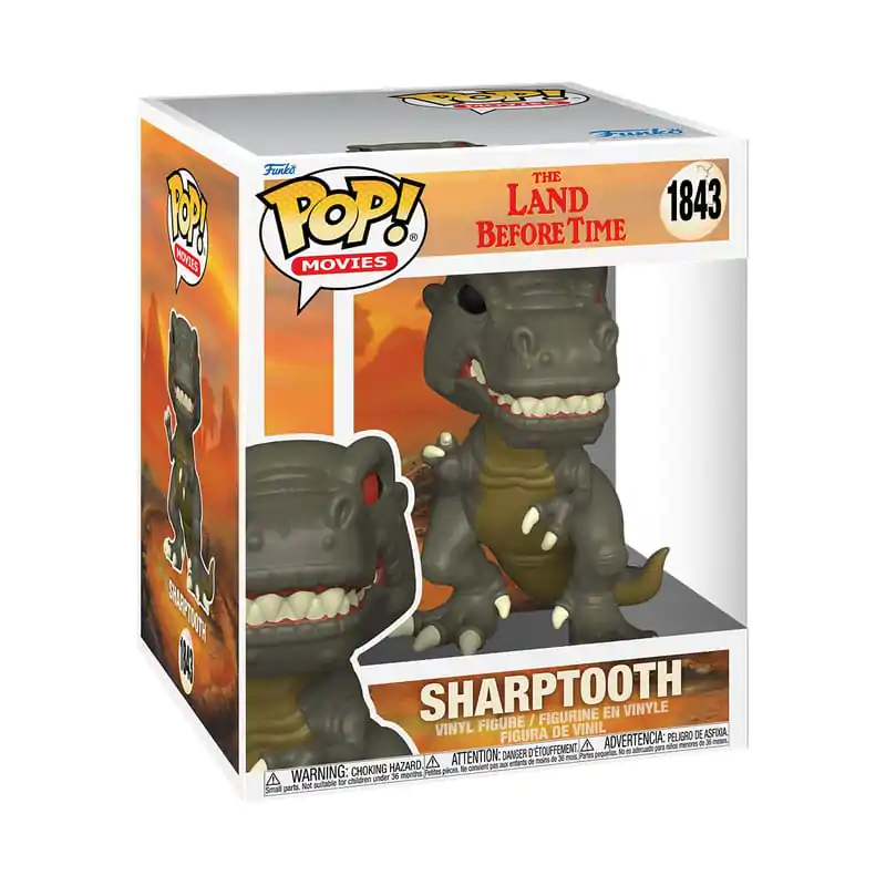 The Land Before Time Super Sized Funko POP! Vinylová figúrka Sharptooth 15 cm produktová fotografia