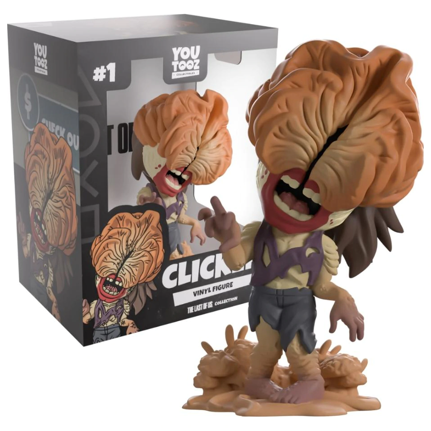 The Last of Us Clicker figúrka Youtooz 13 cm produktová fotografia